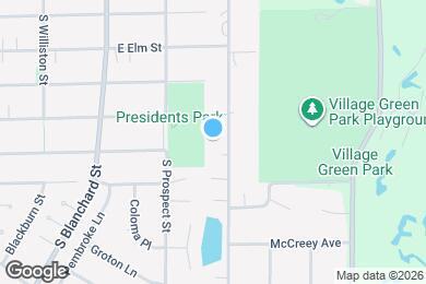 Map image of the property - 1338 S Lorraine Rd