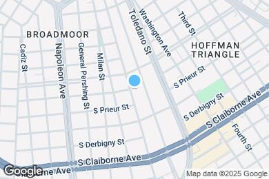 Map image of the property - 3333 Delachaise St