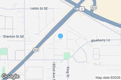 Map image of the property - 15121 182nd Ave SE