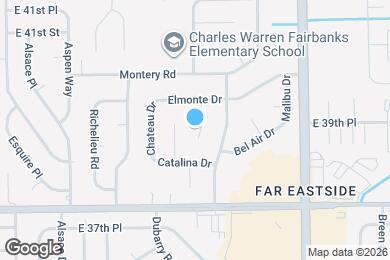 Map image of the property - 3924 Elmonte Ct