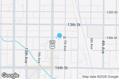 Map image of the property - 714 14th Ave