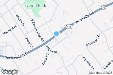 Map image of the property - 2002 Sevierville Rd