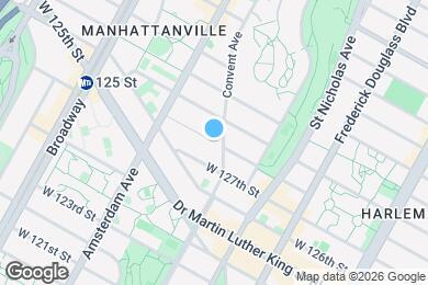 Map image of the property - W. 128th St, 7th Ave