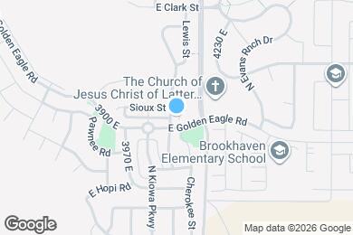 Map image of the property - 7202 N Ute Dr