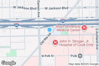 Map image of the property - 1932 W Ogden Ave