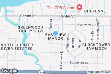 Map image of the property - 911 W Hawie St