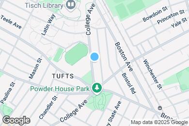 Map image of the property - 167 College Ave