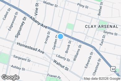 Map image of the property - 51 Bedford St