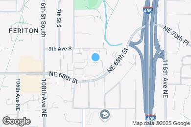 Map image of the property - 11008 NE 68th St