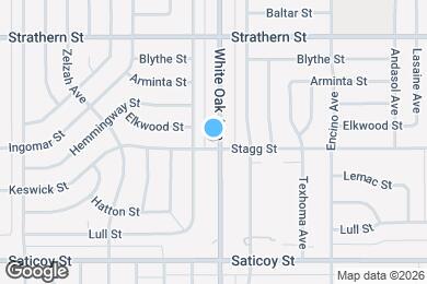 Map image of the property - 7803 White Oak Ave