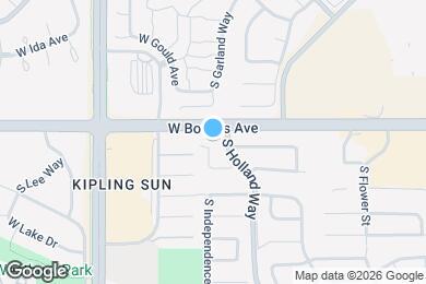 Map image of the property - 5936 S Independence St
