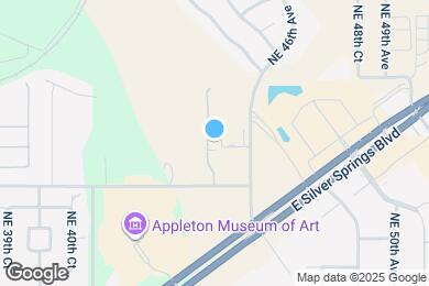 Map image of the property - 2145 NE 45th Ave