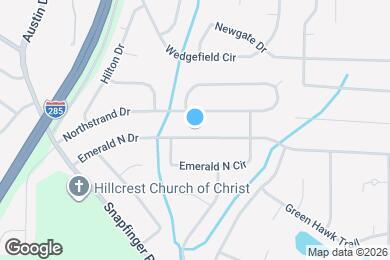 Map image of the property - 3966 Emerald N Dr