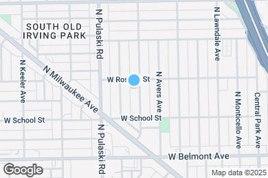 Map image of the property - 3346 N Springfield Ave