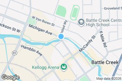 Map image of the property - 121 Michigan Ave W