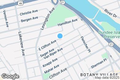 Map image of the property - 95 E Clifton Ave
