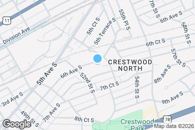 Map image of the property - 5239 6th Ave S