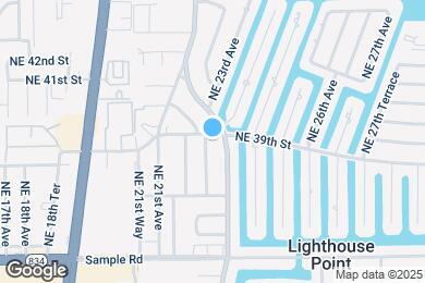 Map image of the property - 3870 NE 22nd Way