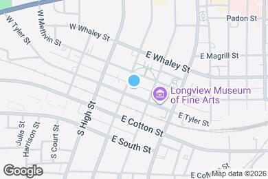 Map image of the property - 115 E Tyler