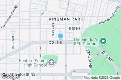 Map image of the property - 1820 C St NE