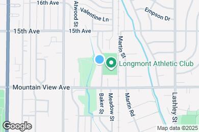 Map image of the property - 1337 Baker St