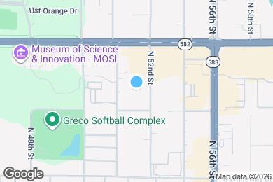 Map image of the property - The Flats on 52nd