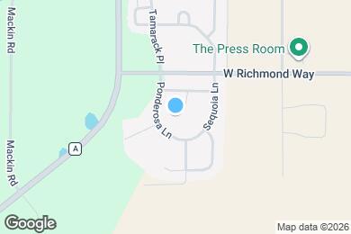 Map image of the property - 1759 Aspen Ct