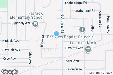 Map image of the property - 2132 E Black Ave