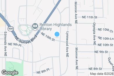 Map image of the property - 3030 NE 10th St