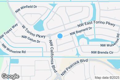 Map image of the property - 5996 NW Baynard Dr