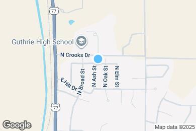 Map image of the property - 1410 N Ash St