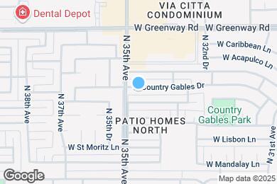 Map image of the property - 3435 W Country Gables Dr