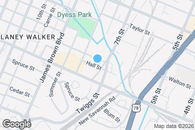 Map image of the property - 705 Hall St