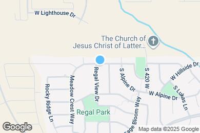 Map image of the property - 1232 S Regal View Dr
