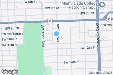 Map image of the property - 1020 SW 31st Ave