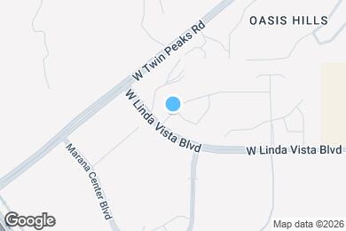 Map image of the property - 6329 W Paseo Vito
