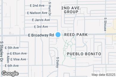 Map image of the property - Park Mesa Apartments