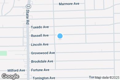 Map image of the property - 3110 Lincoln Ave