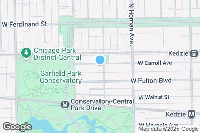 Map image of the property - 3507 W Carroll Ave