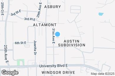 Map image of the property - 521 31st Ave E