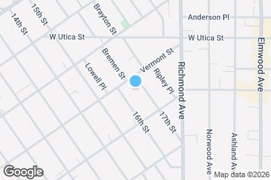 Map image of the property - 116 17th St