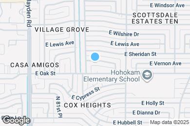 Map image of the property - 8215 E Vernon Ave