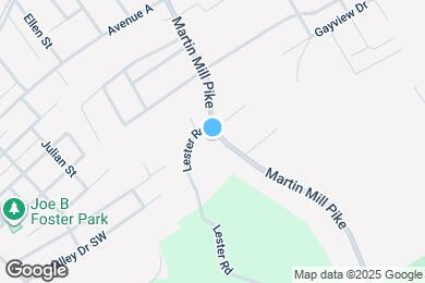Map image of the property - 604 Lester Rd
