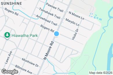 Map image of the property - 700 N Moore Rd