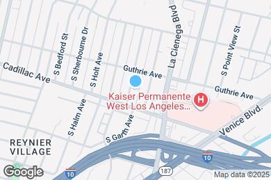 Map image of the property - 2034 S Garth Ave