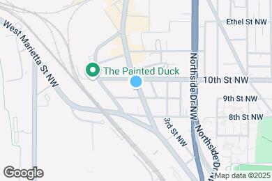 Map image of the property - 980 Howell Mill Rd NW