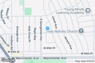 Map image of the property - 8214 Creighton Ave