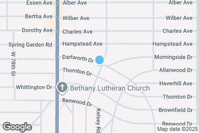 Map image of the property - 6711 Dartworth Dr