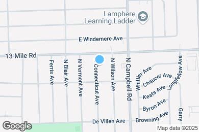 Map image of the property - 3202 N Connecticut Ave