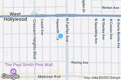 Map image of the property - Hayworth Apartments